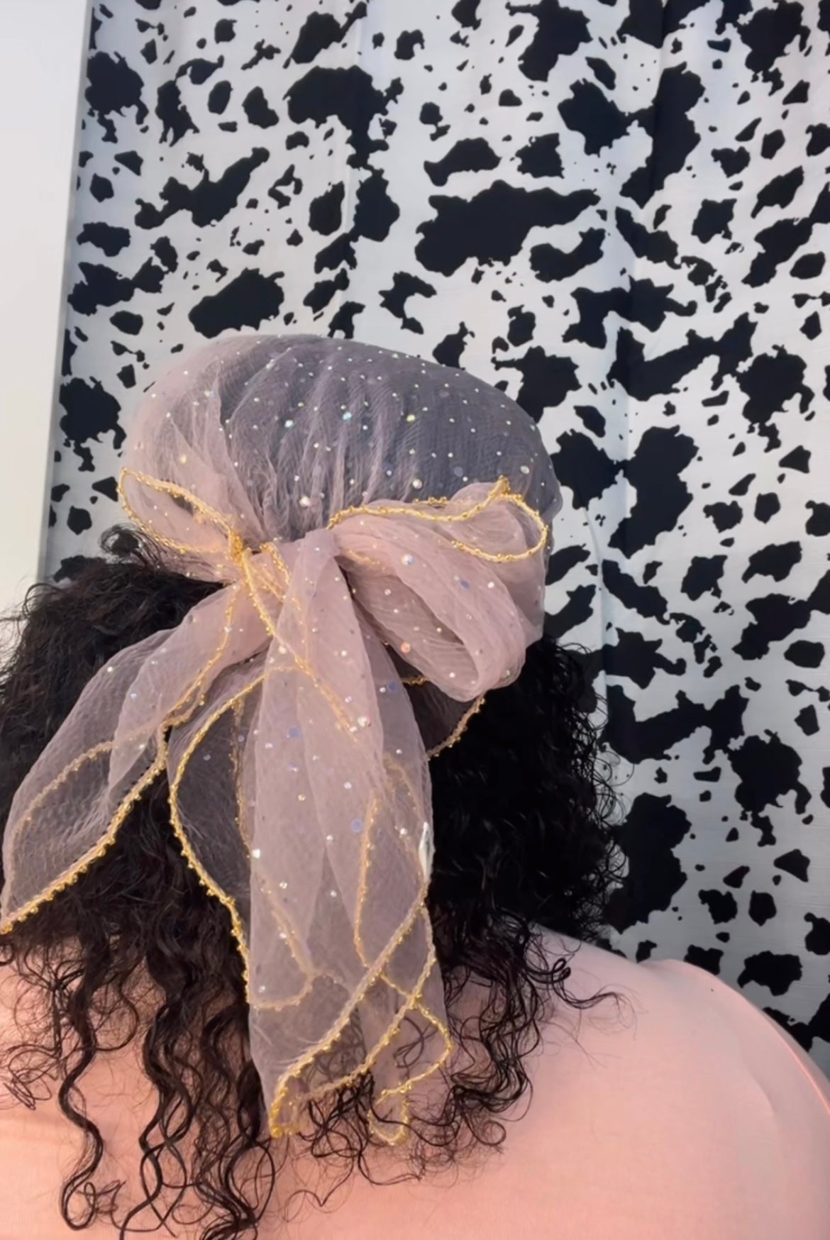 Rhinestone scarfs￼