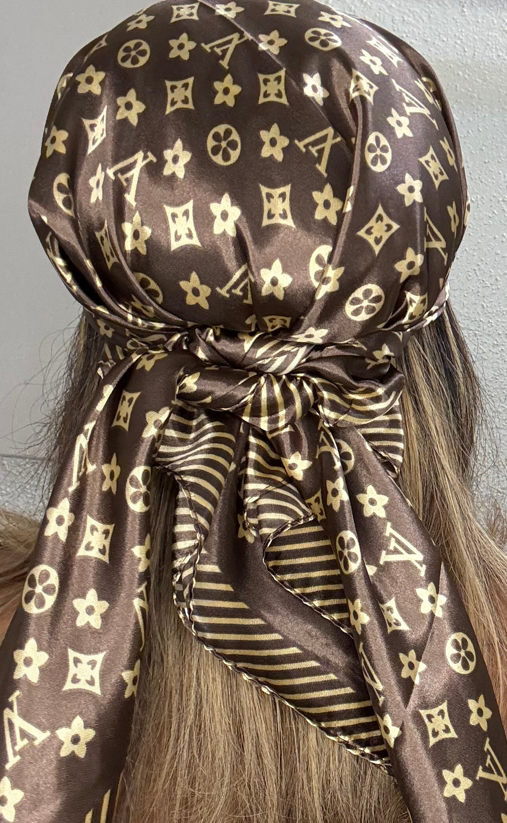 V satin scarfs