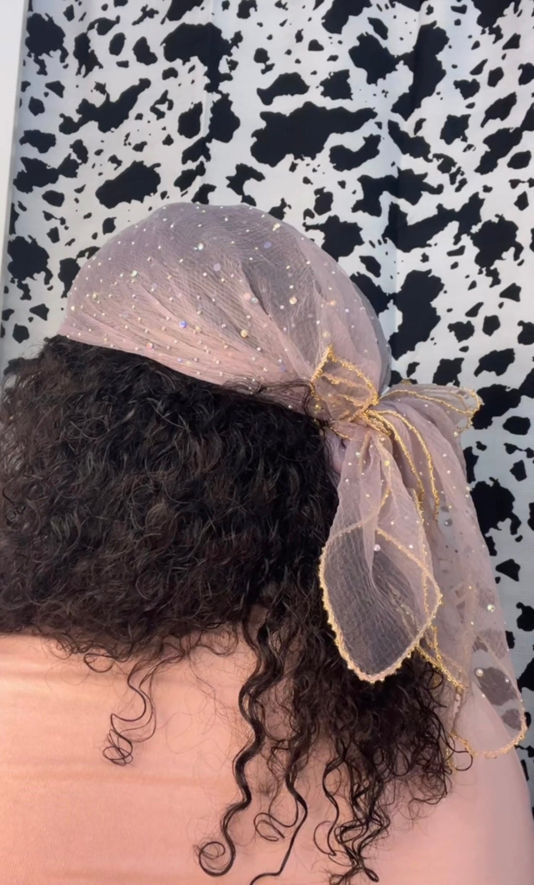 Rhinestone scarfs￼